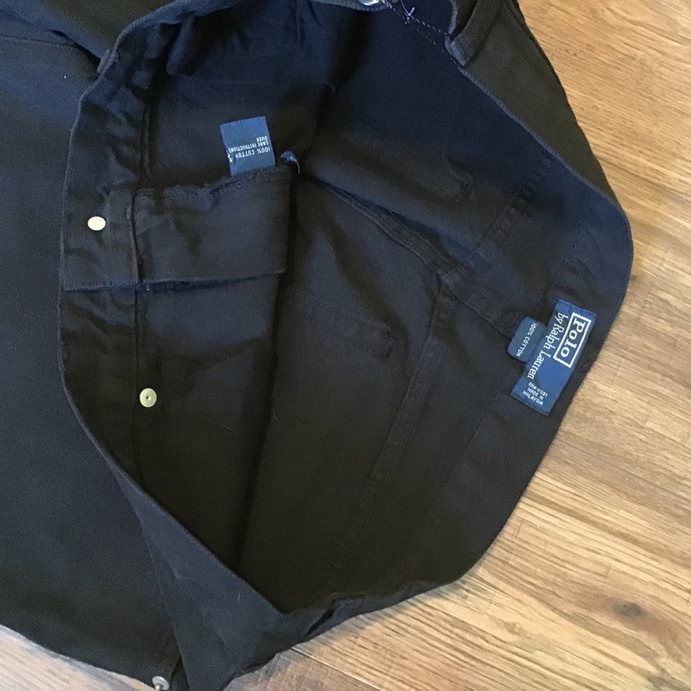 NWT Polo tiger black jeans sz 36L - Picture 4 of 8
